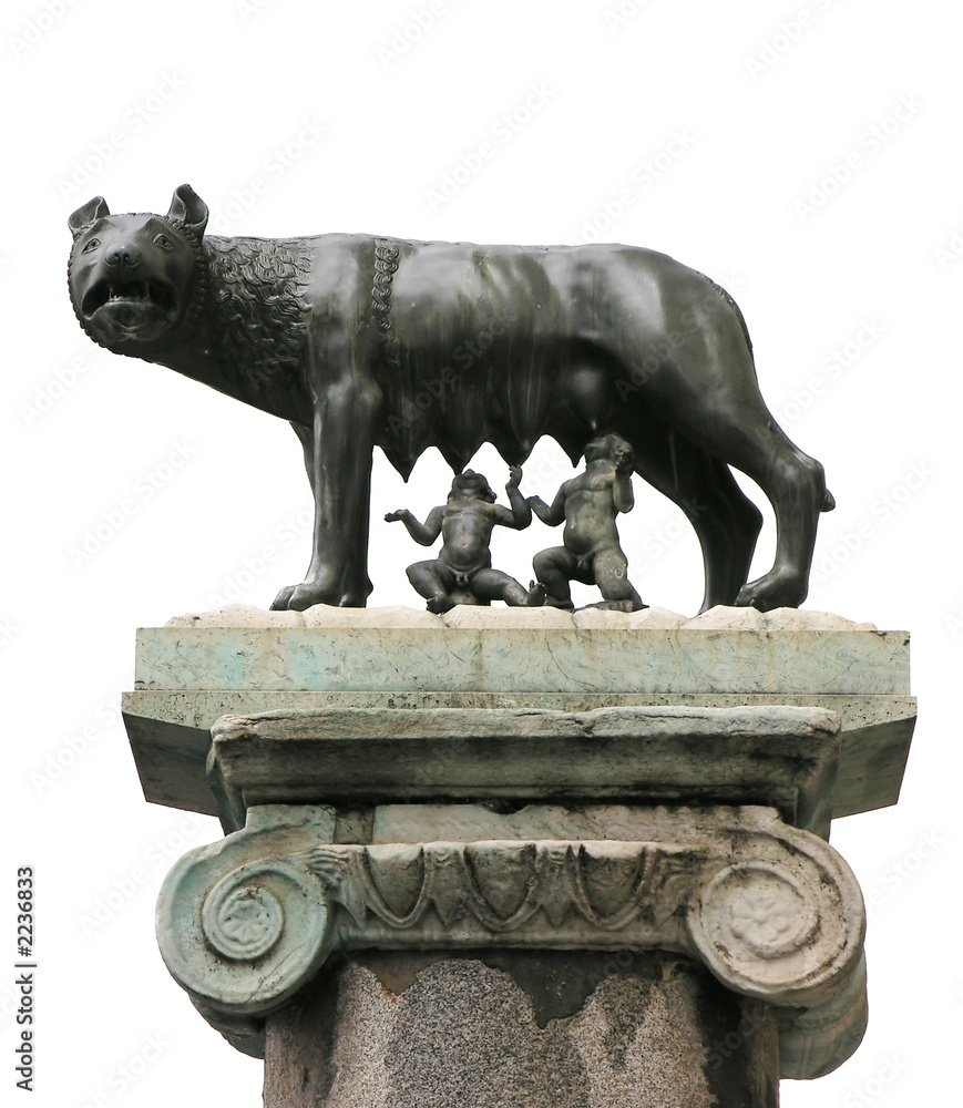 Obraz premium romulus and remus