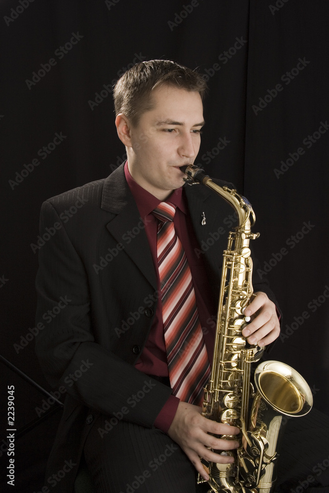 Naklejka premium musician