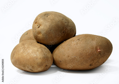 Canvas Print potatoes