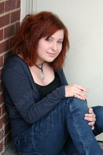 casual teen sitting 5