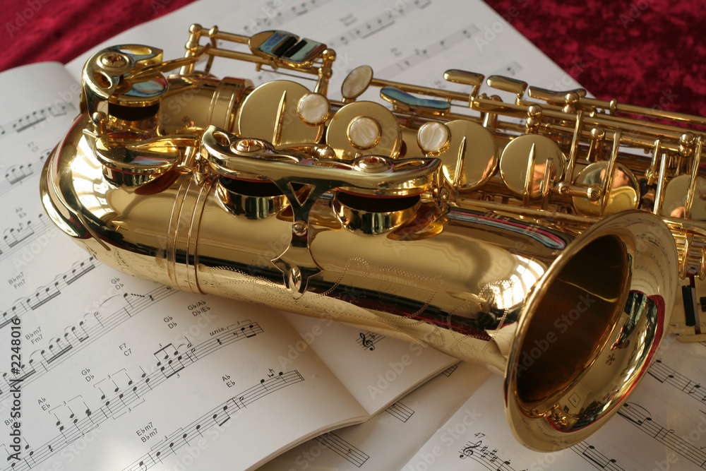 Obraz premium saxophone