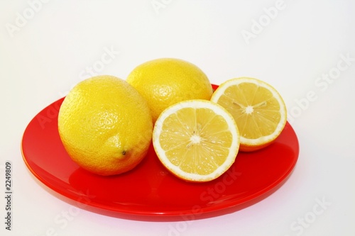 Bild auf Leinwand fresh lemon