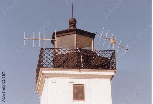 north pier light - top view