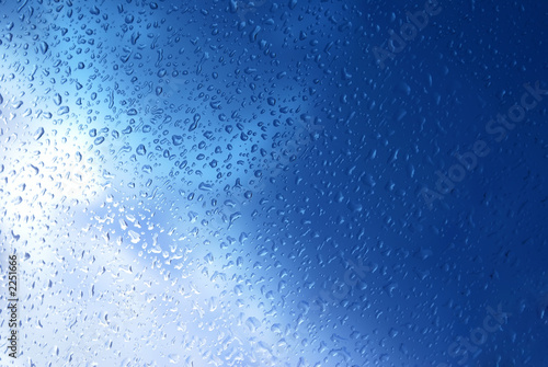blue drops background