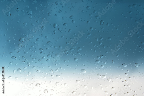aquamarine droplets