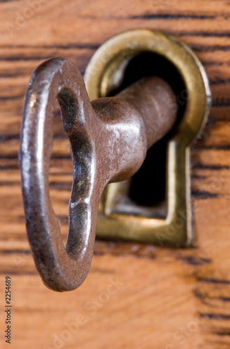 key in keyhole