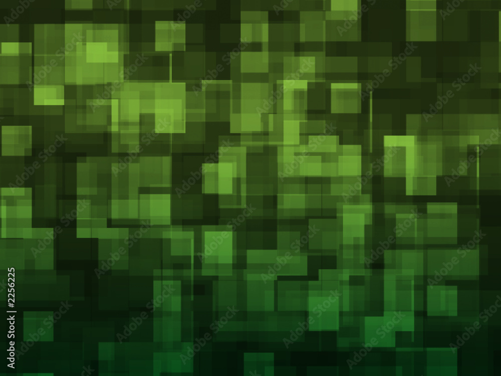 abstract background -- green square abstract background -- green square