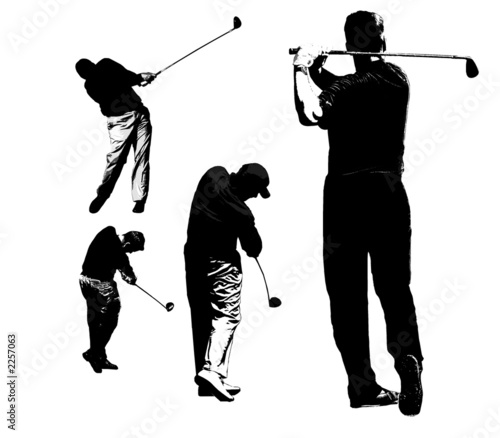 die golfer