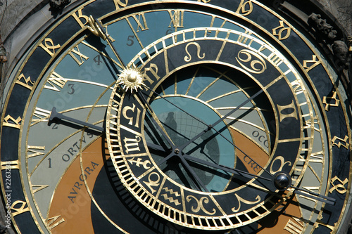 Canvas Print prague astronomical clock