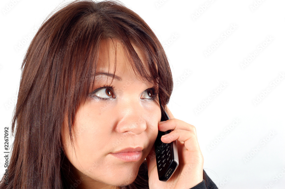 phone woman #9 phone woman #9