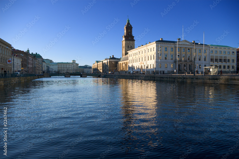 townhall near canal