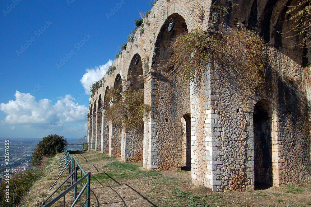 Naklejka premium zeus roman temple
