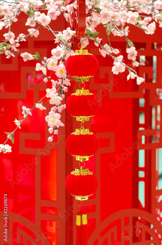 chinese traditional red lantern