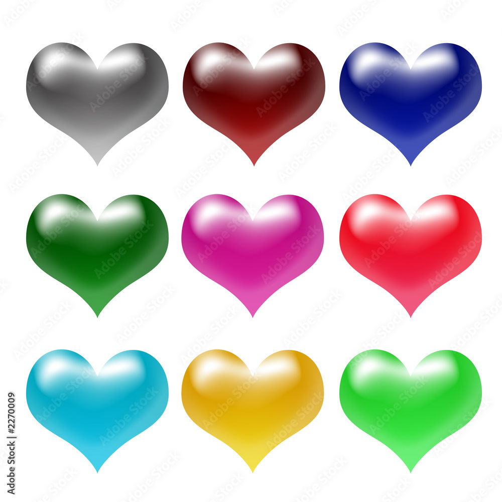 colour hearts colour hearts