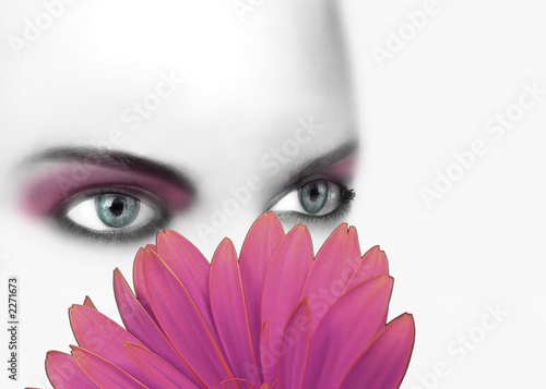 augen und blüte