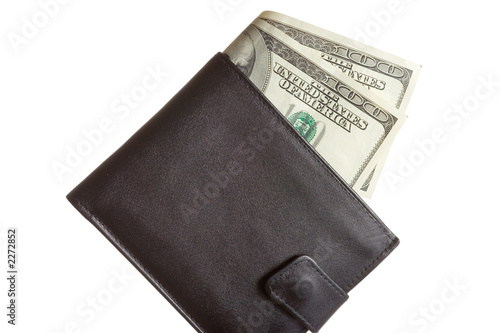 wallet with us dollars