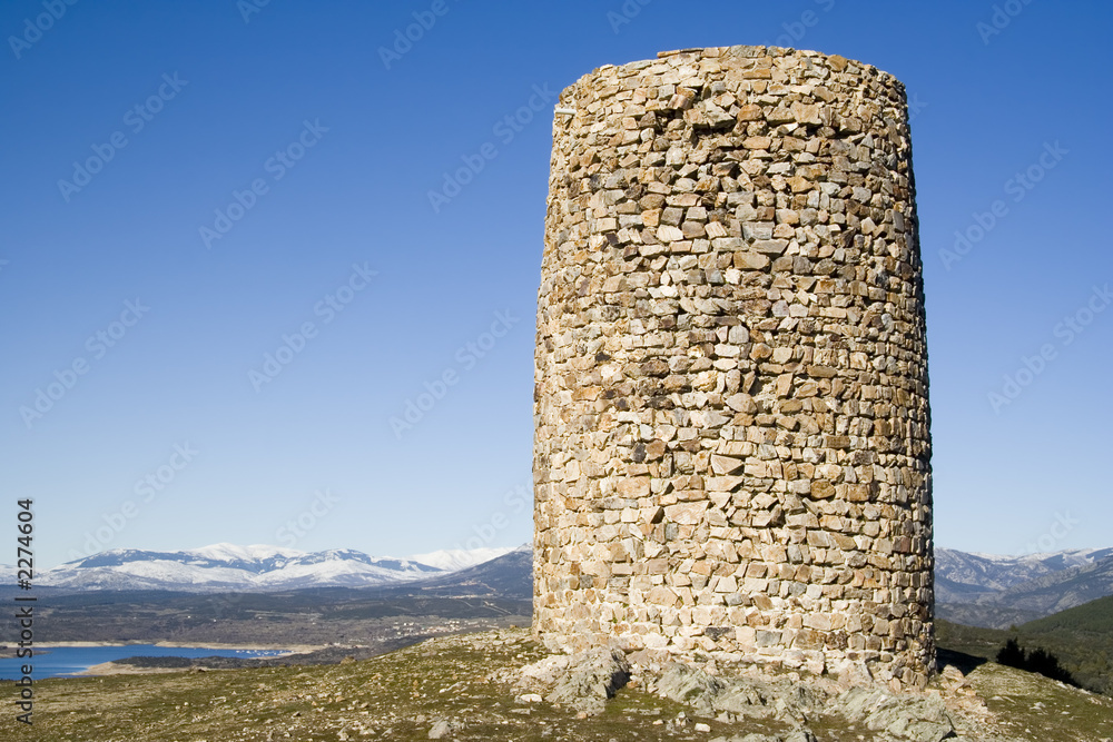 Fototapeta premium atalaya de el berrueco 3