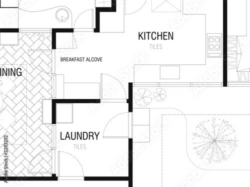 architecture floor plan background