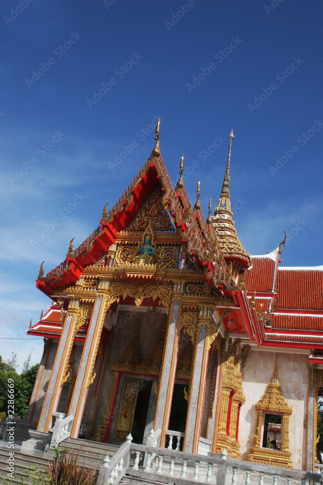 Fototapeta premium temple in thailand