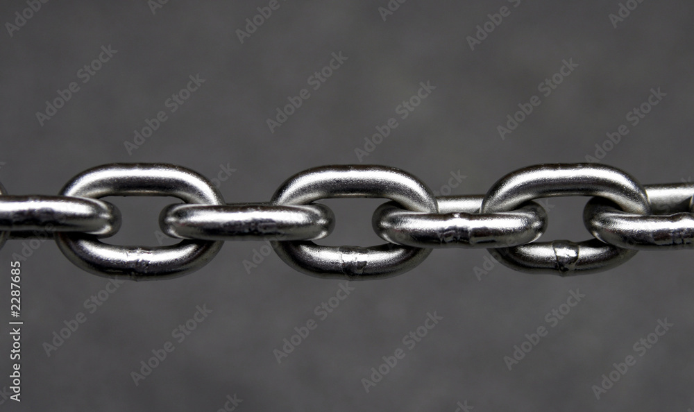 Obraz premium metal chain