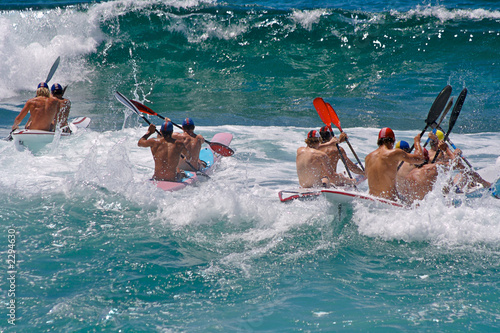 Photography wave race