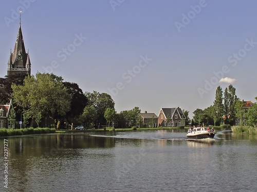 view at oudekerk aan de amstel photo