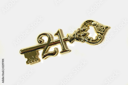 21st birthday key
