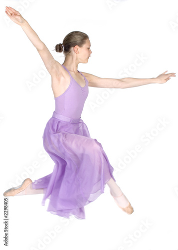 ballerina jumping