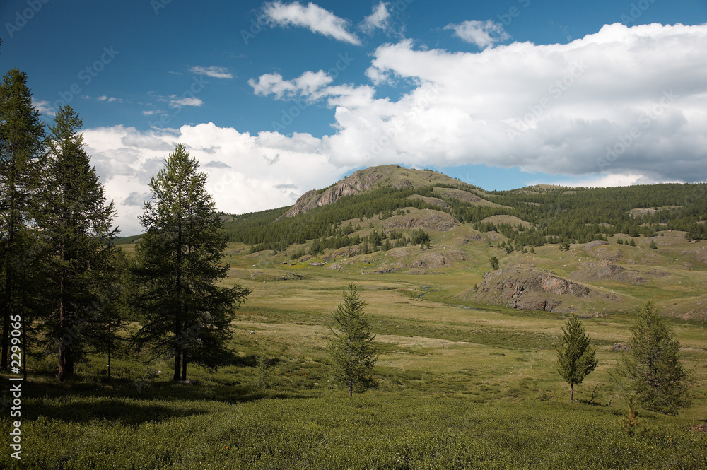 Obraz premium west sayan mountains