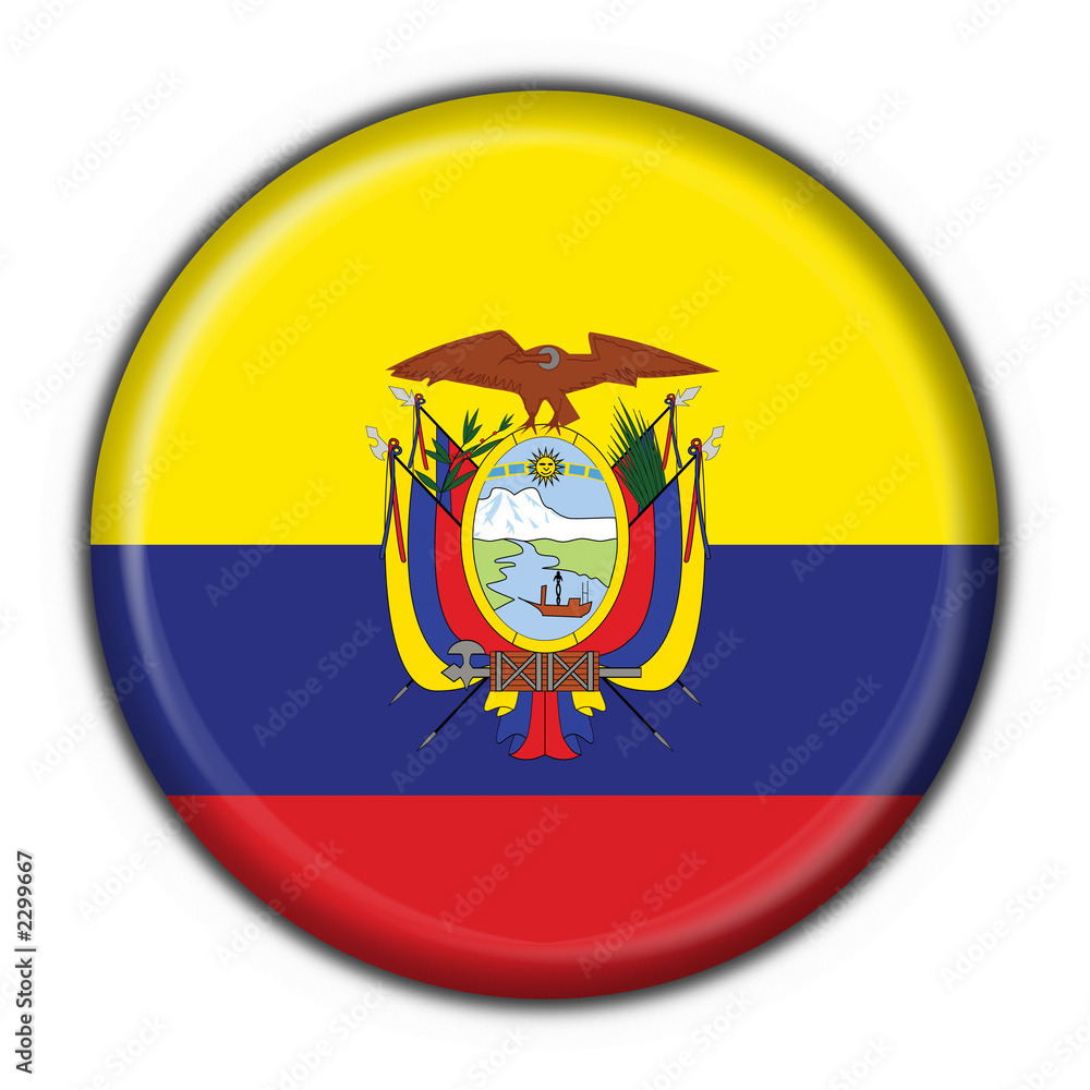 bottone bandiera ecuador button flag bottone bandiera ecuador button flag