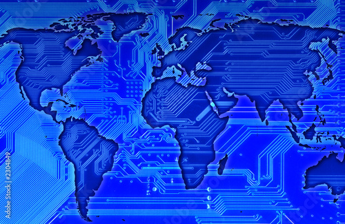world map