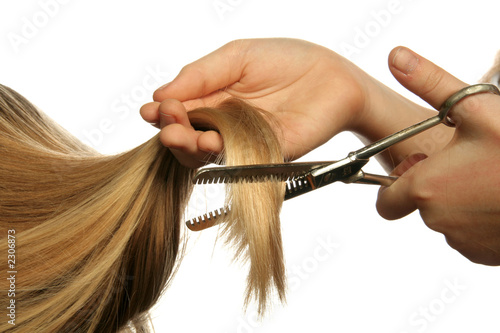 coiffure ciseaux photo