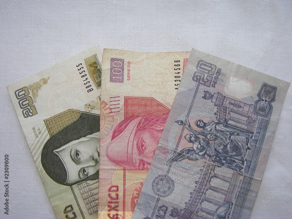 Obraz premium mexican currency