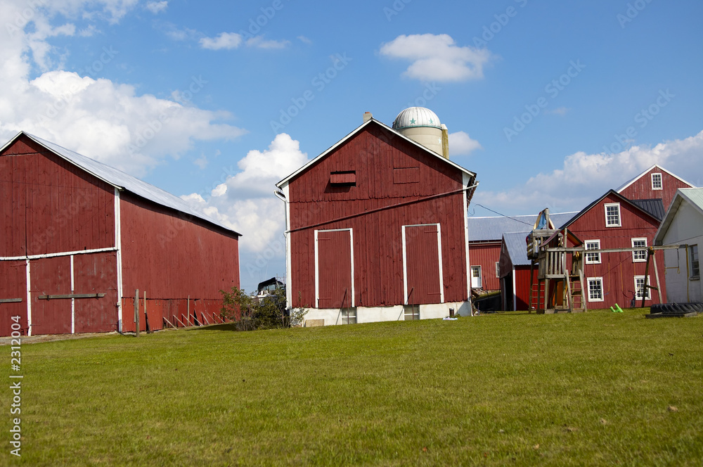 red amish farm red amish farm
