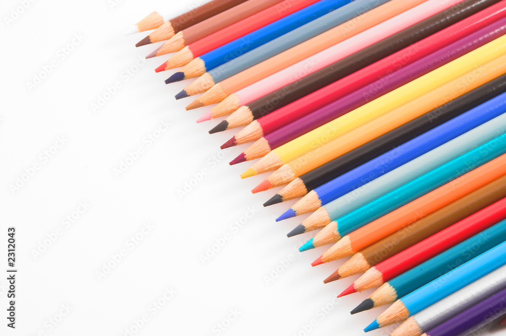 colored pencils