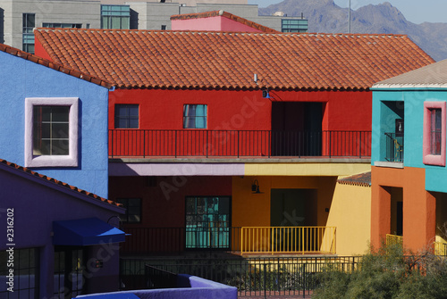 colorful buildings