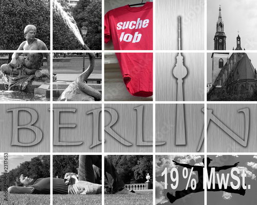 berlin - metropolis - politik und soziales photo