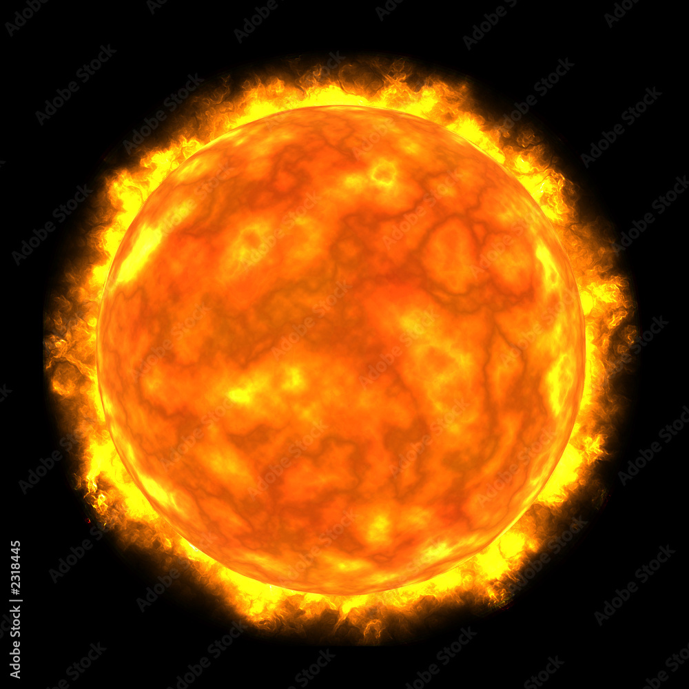 Naklejka premium sun