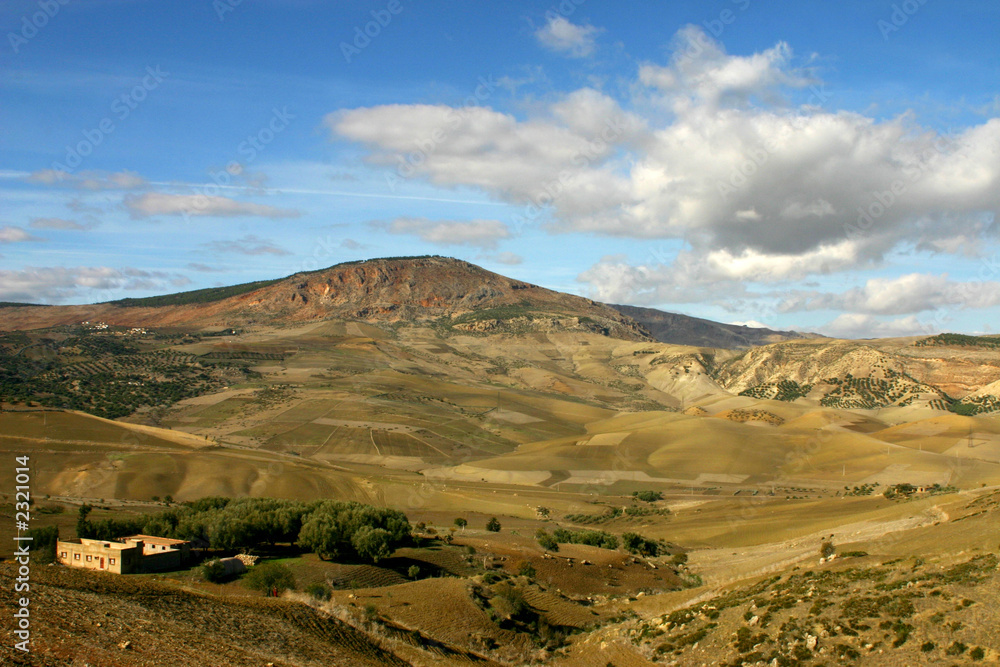 paysage marocain -region de fés
