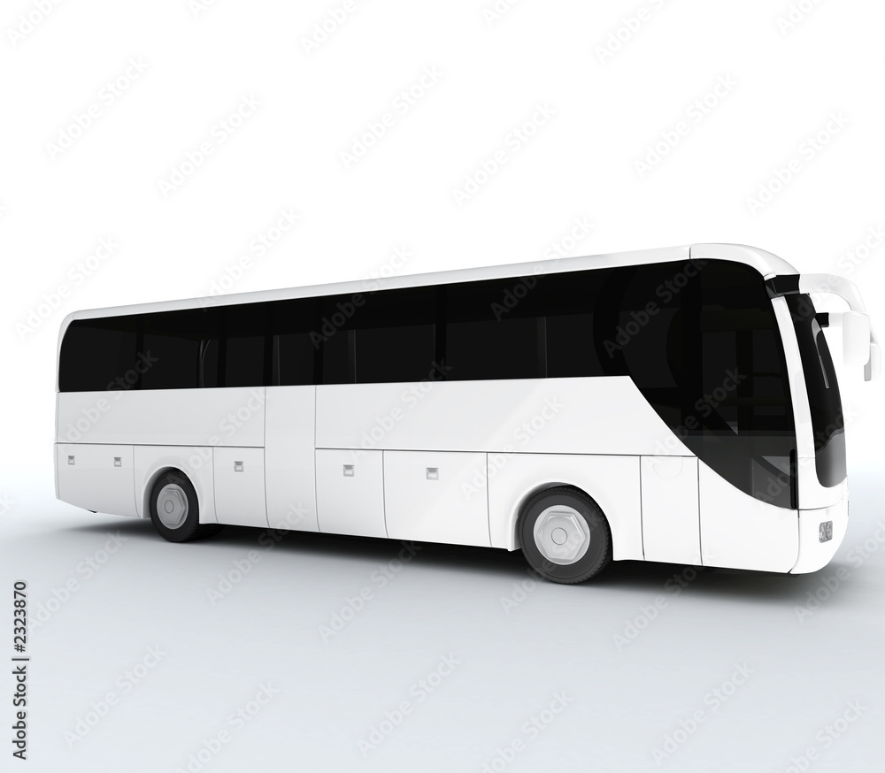 bus white