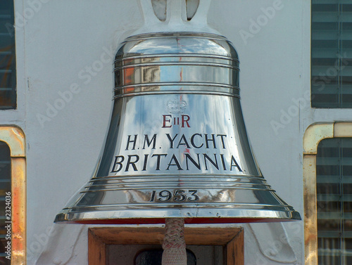 campana del royal yatch britannia photo