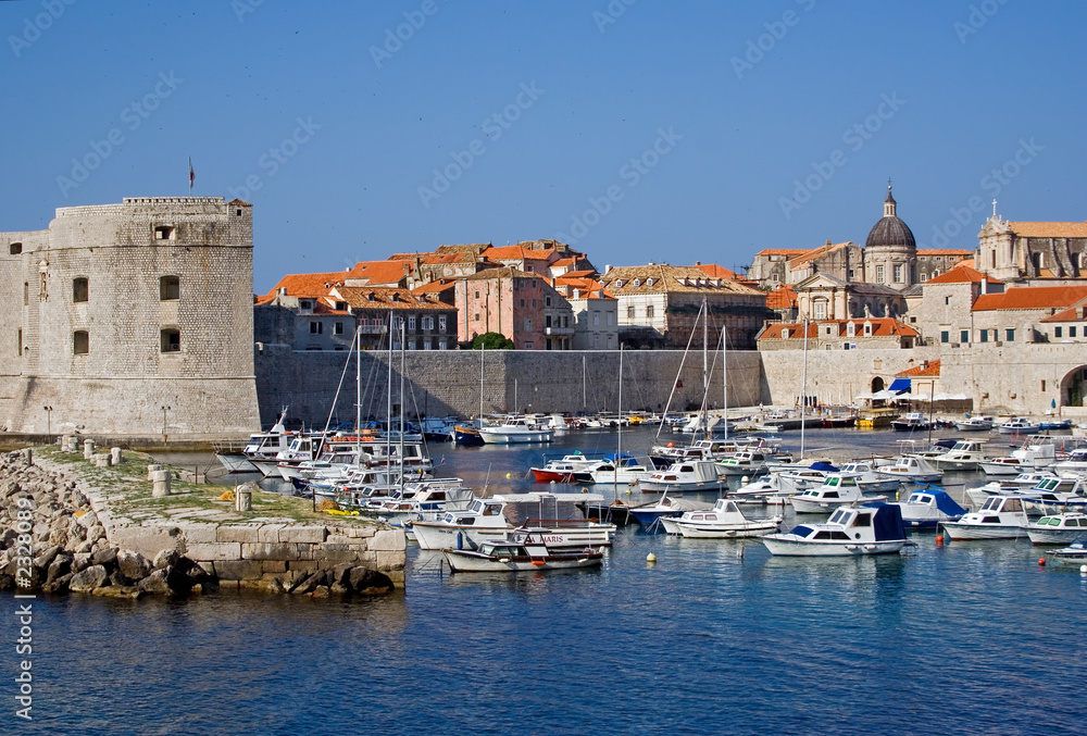 Dubrovnik, Hafen, Festung und Altstadt