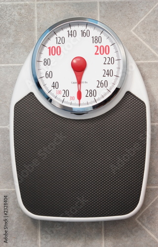 bathroom scale