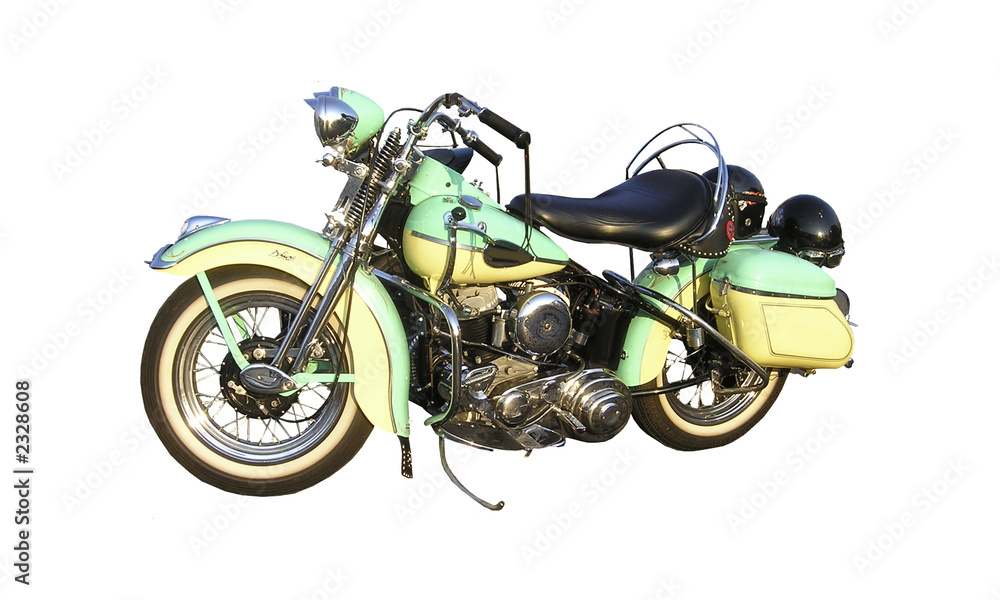 Naklejka premium classic american motorcycle