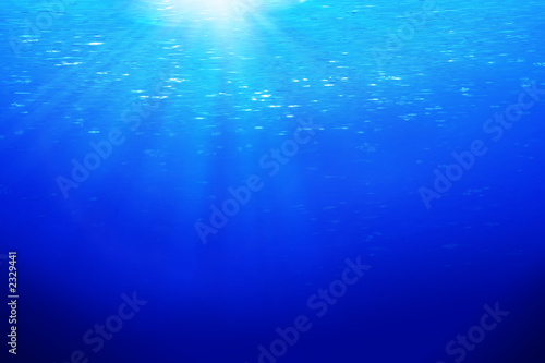 underwater sunshine