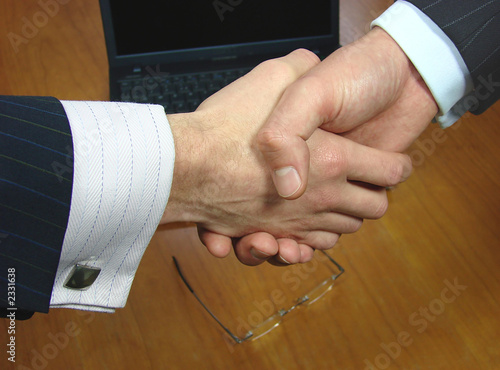 shaking hands