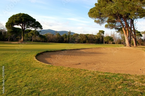 terrain de golf international photo