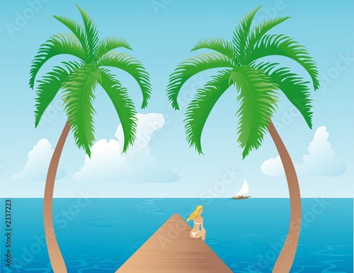 tropical afternoon