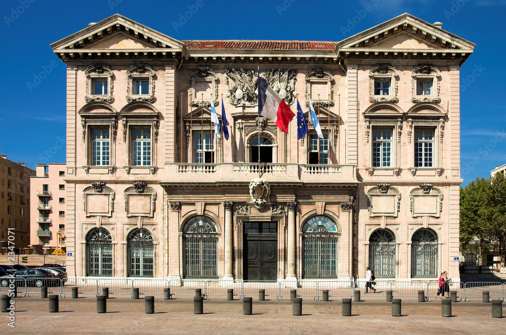town hall in marseille