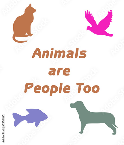 animals are people too sign